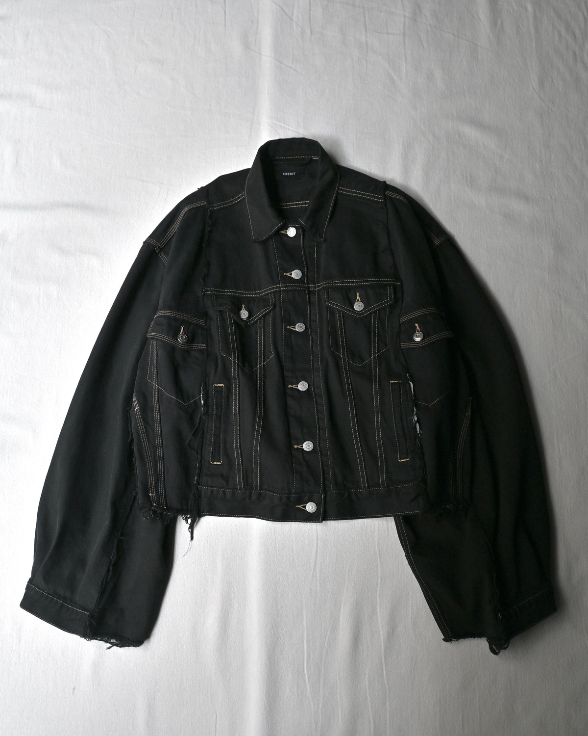 ID-006-07-F / rebuild denim overdyed【A】