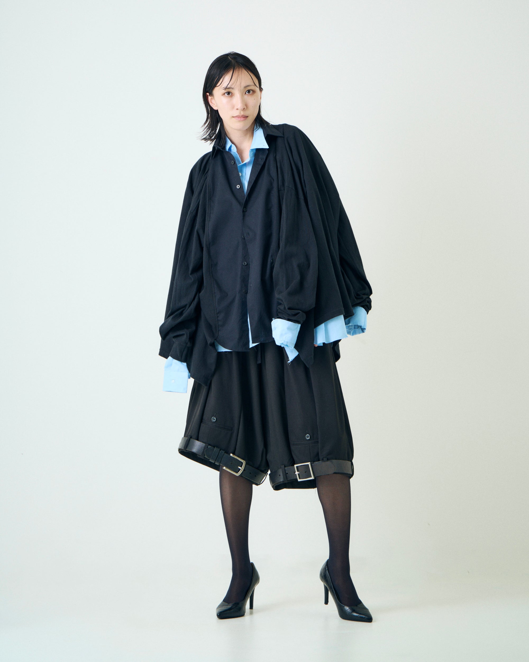 ID26-006-02-S / rebuild hakama slacks【A】