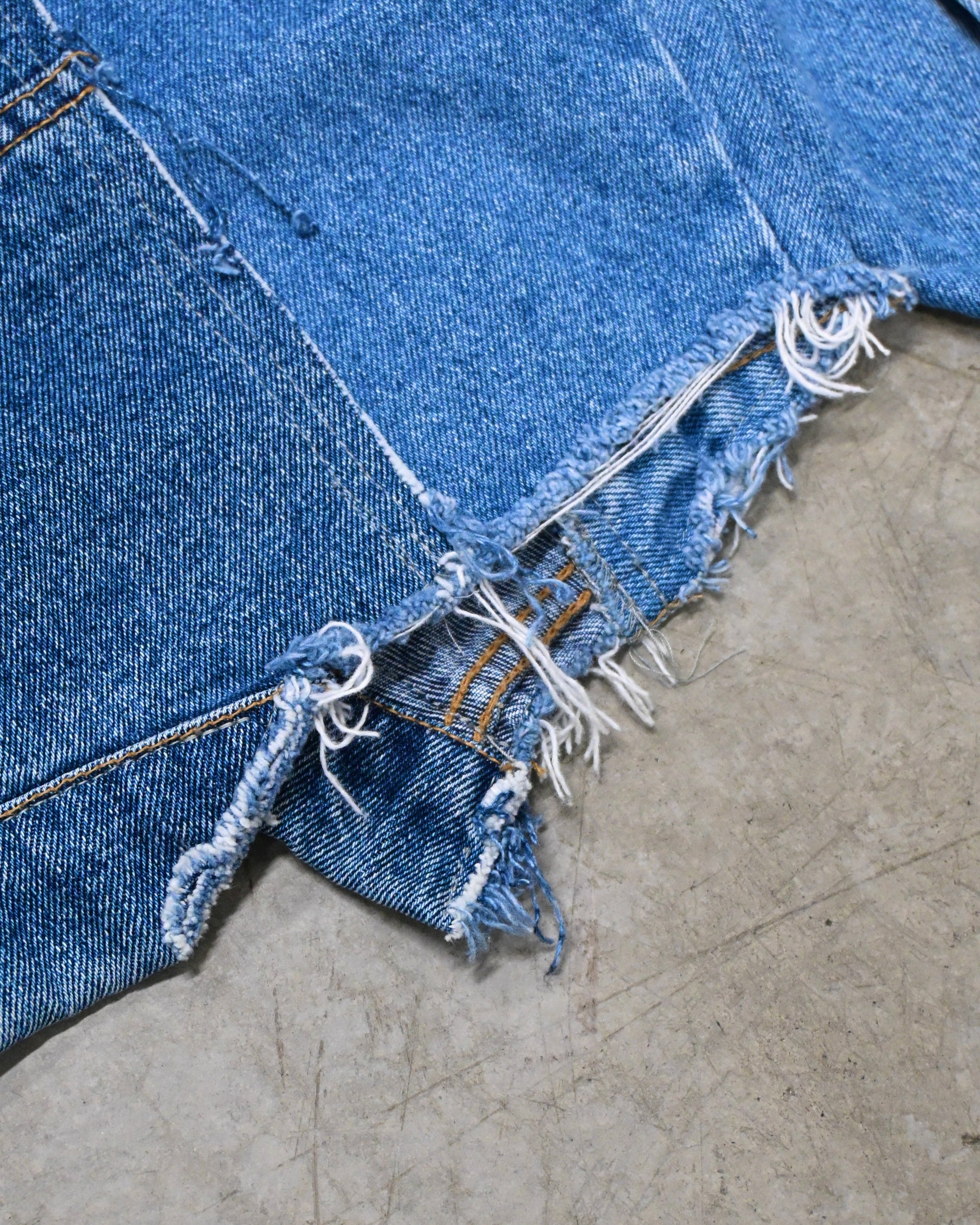 ID26-041-F / mirrored denim jacket【B】