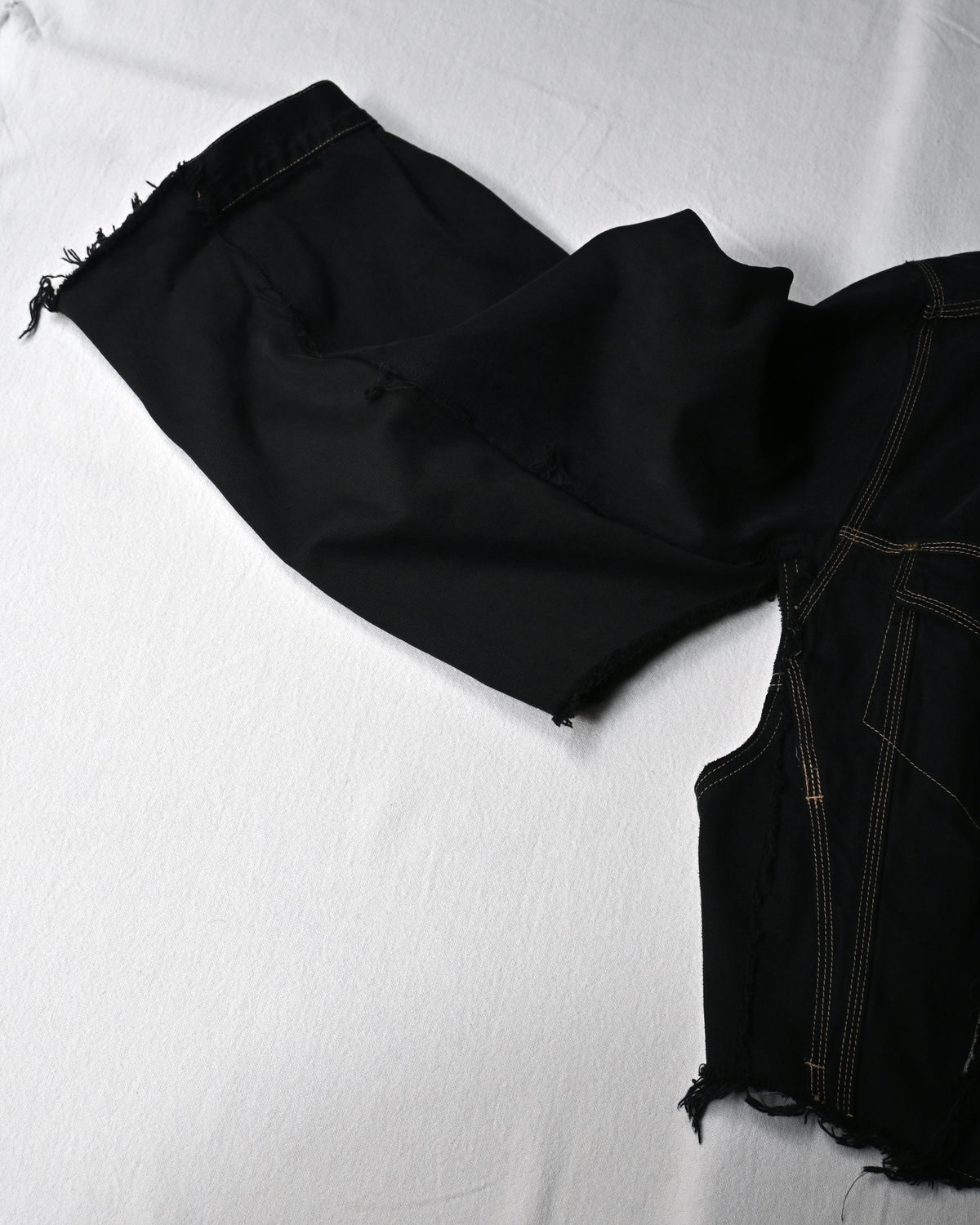 ID-006-07-F / rebuild denim overdyed【A】