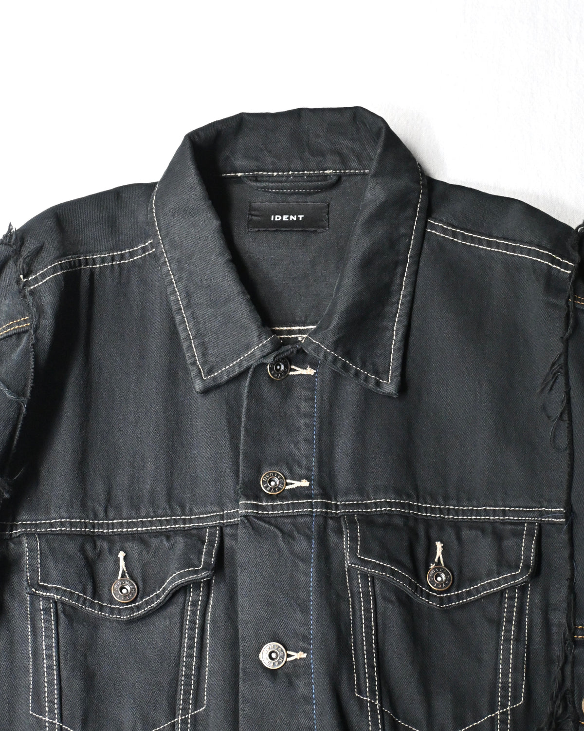 ID-006-06-F / rebuild denim overdyed【C】