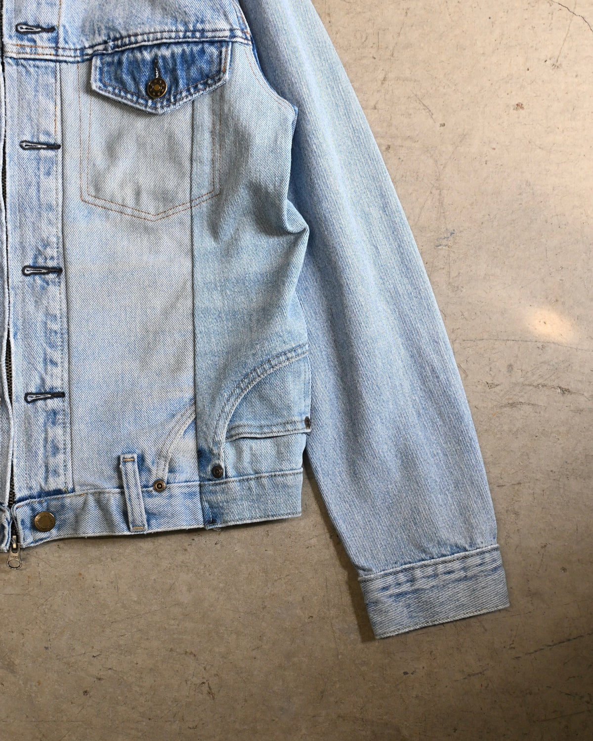 ID26-050-F / upside down denim jacket 【B】