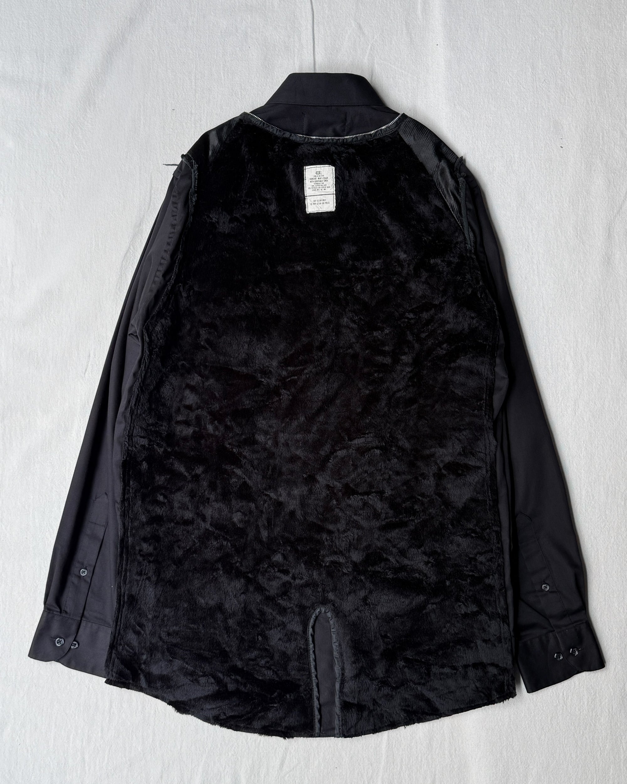 ID25-022-F / liner layered shirt【B】