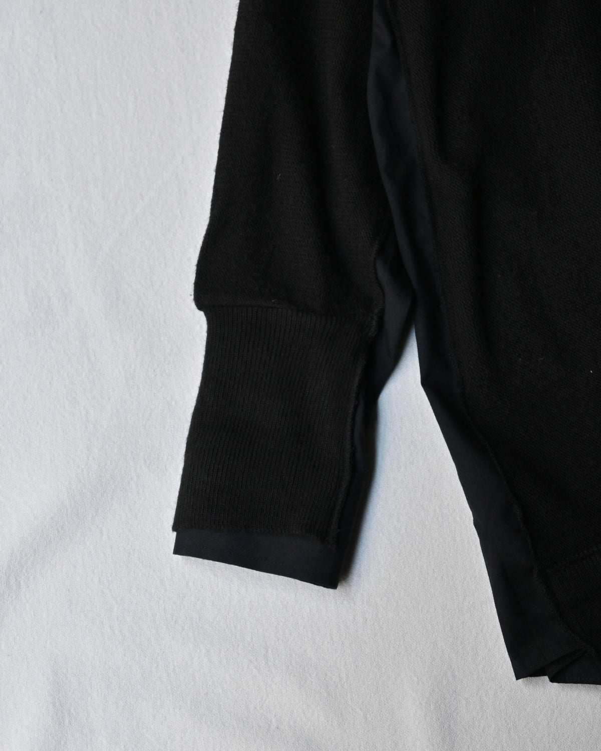 ID26-048-01-F / fake layered cardigan 【B】