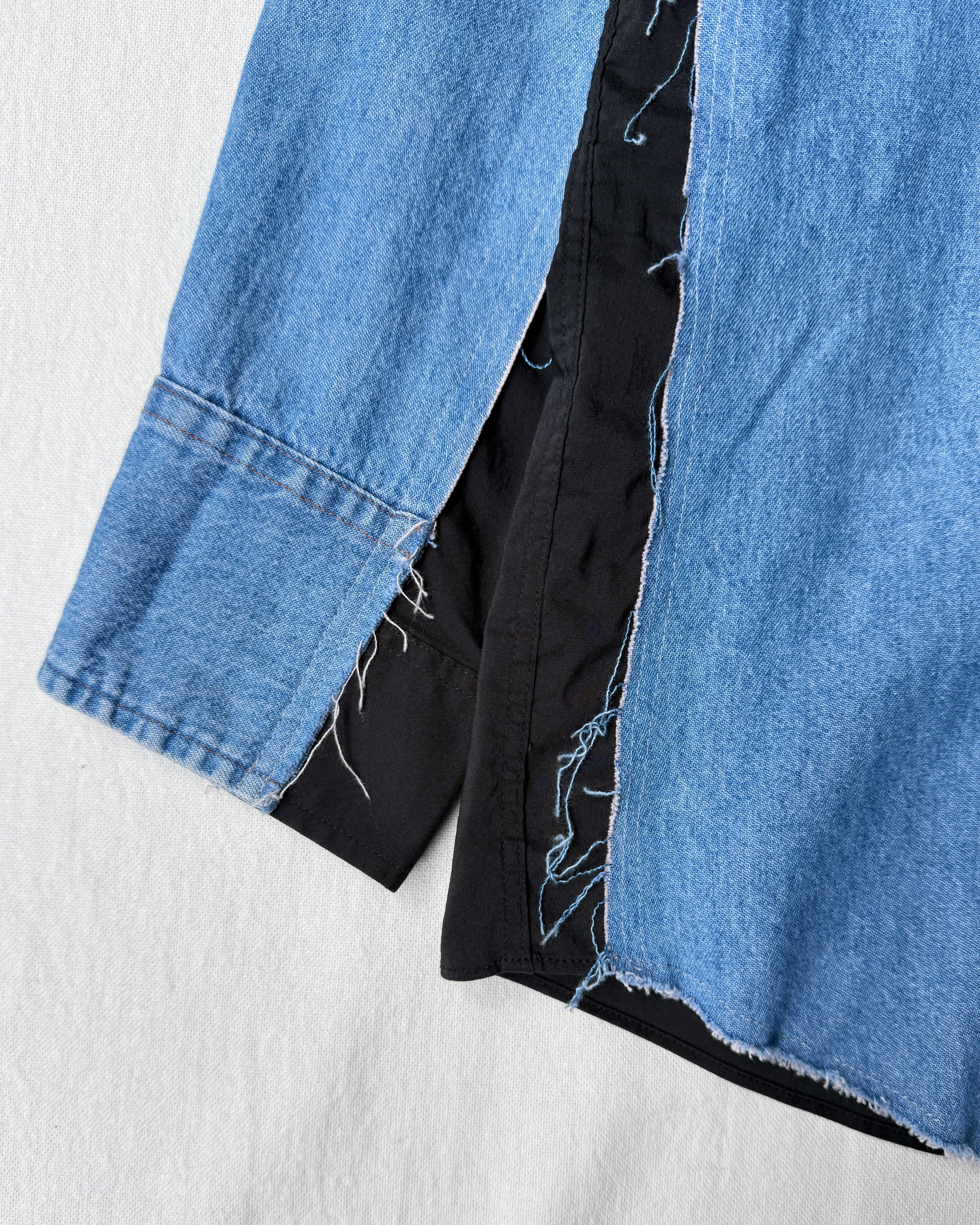 ID25-019 / docking fake layered shirt【B】