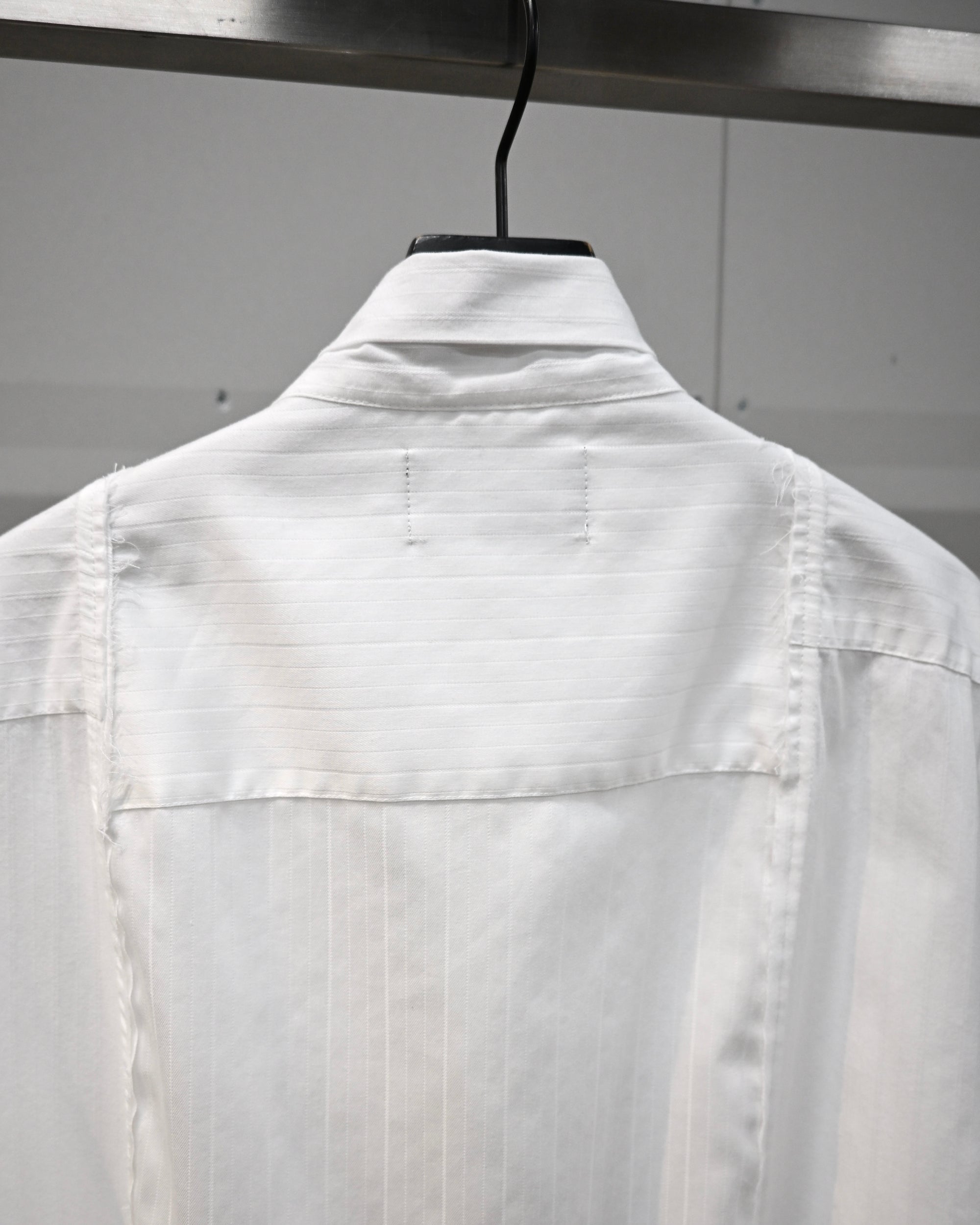 ID26-004-03-F / docking ribbon shirt【A】