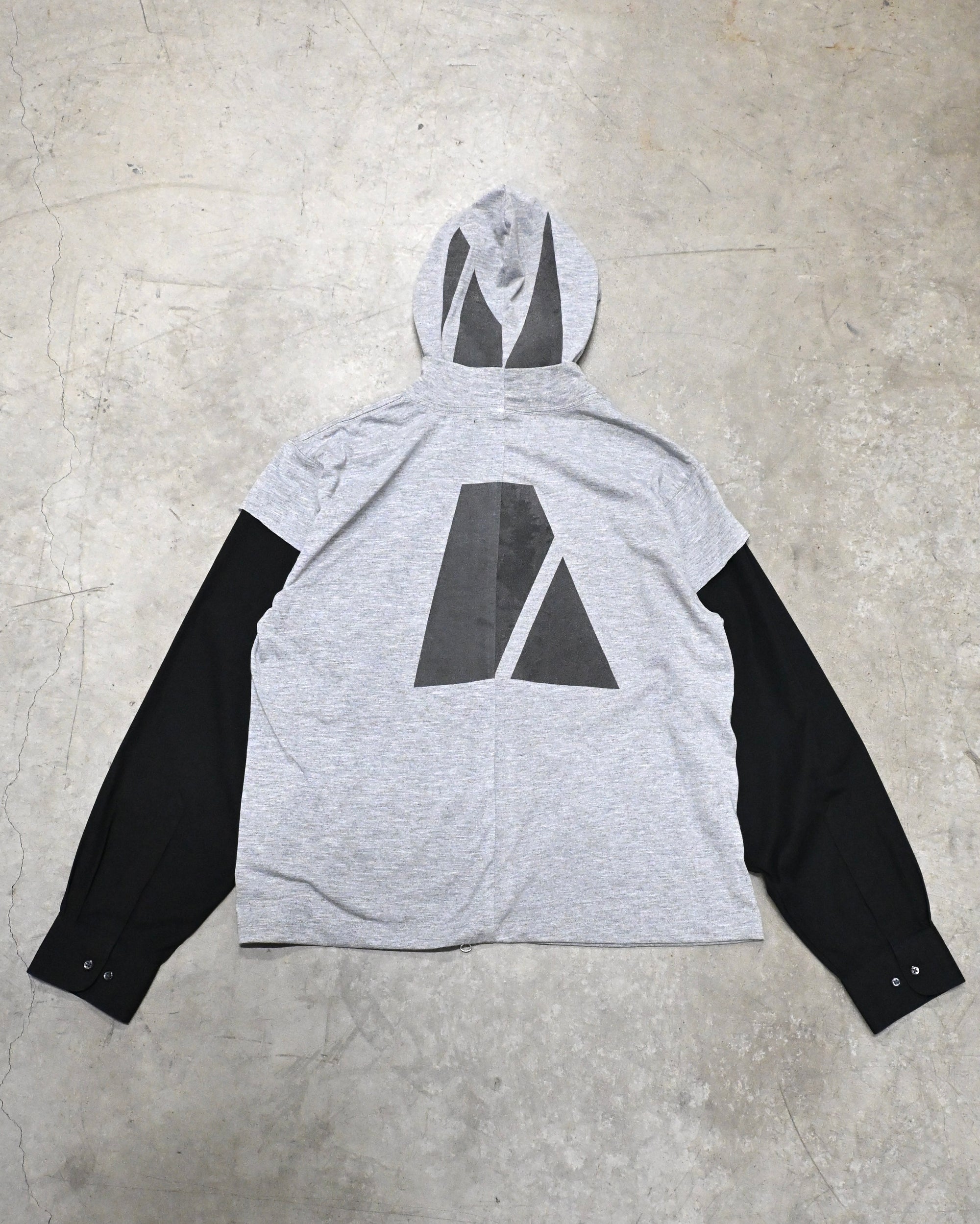 ID26-037-F / layered army top【A】