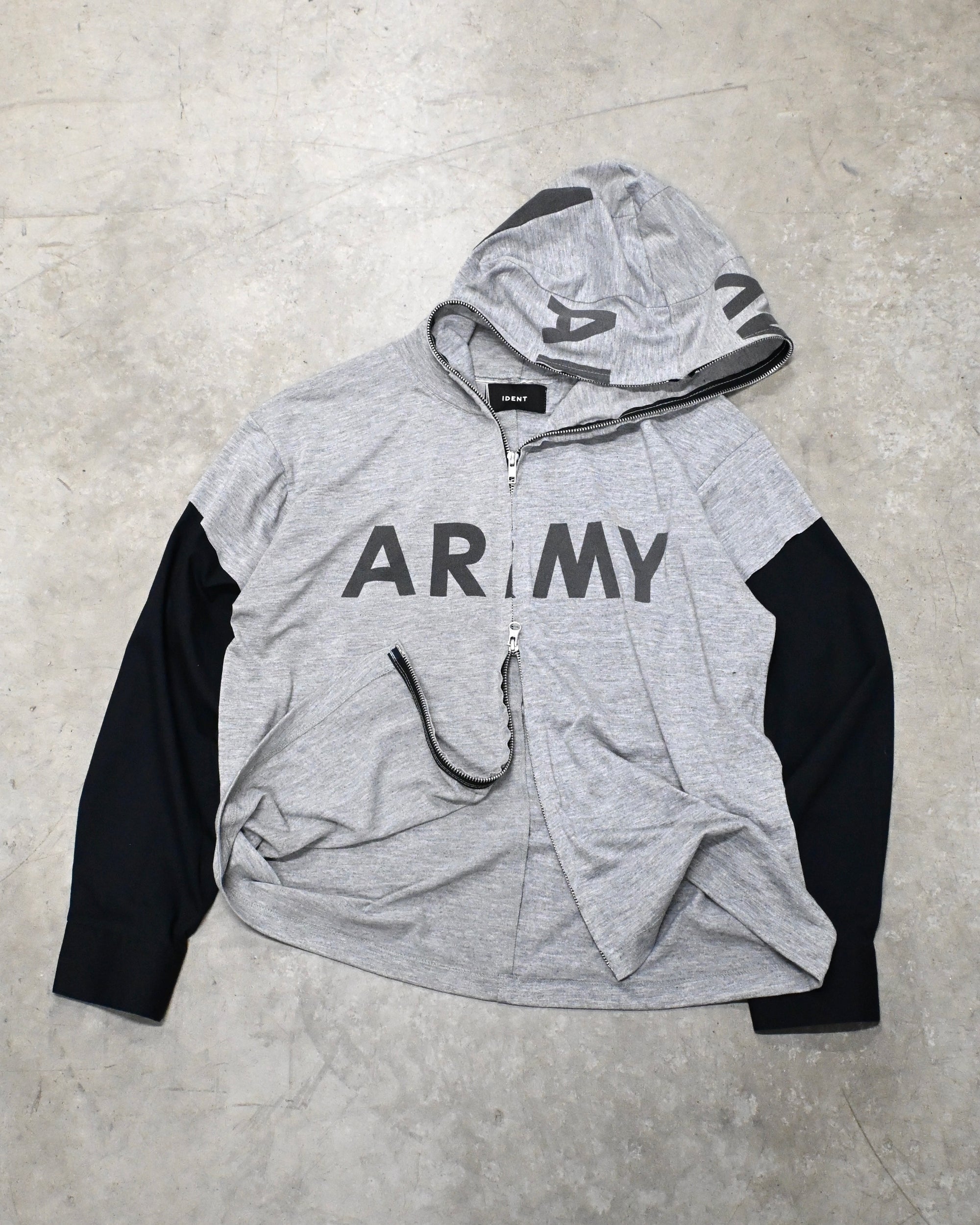 ID26-037-F / layered army top【B】