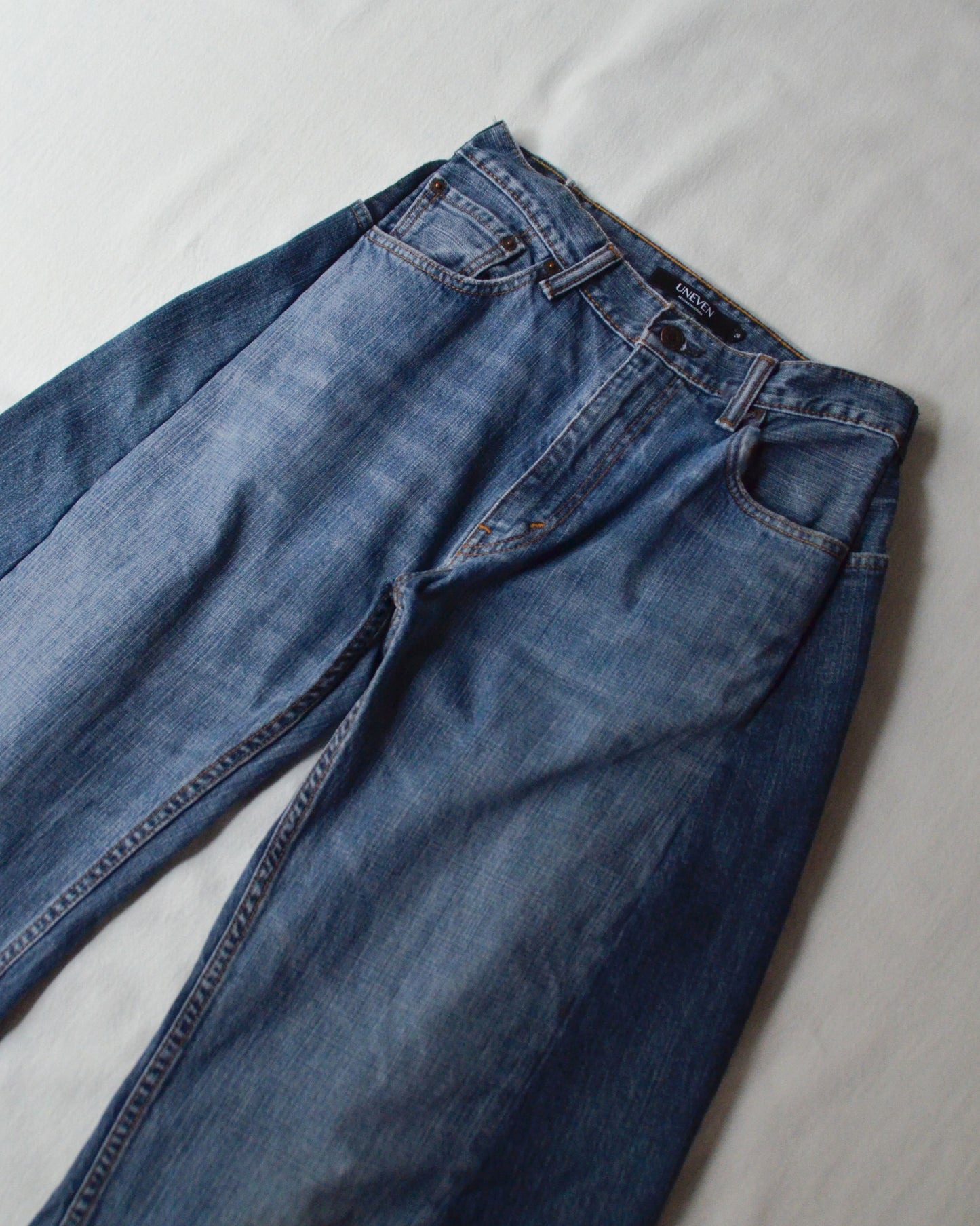 RE-010-18 / curve buggy denim【C】