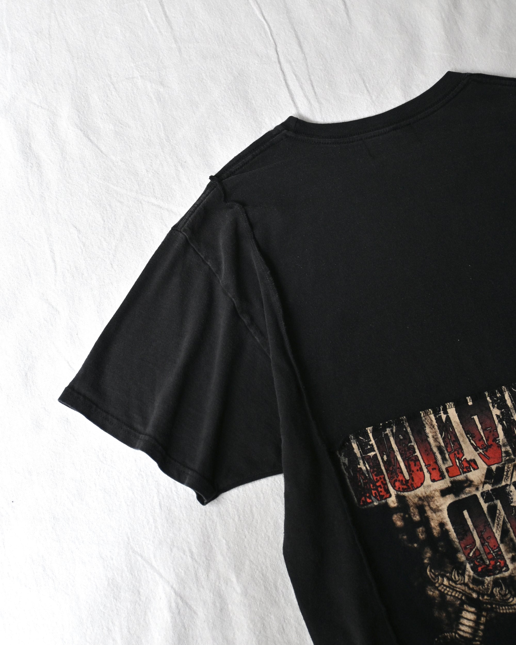 ID26-028-F / mirrored band tee【C】