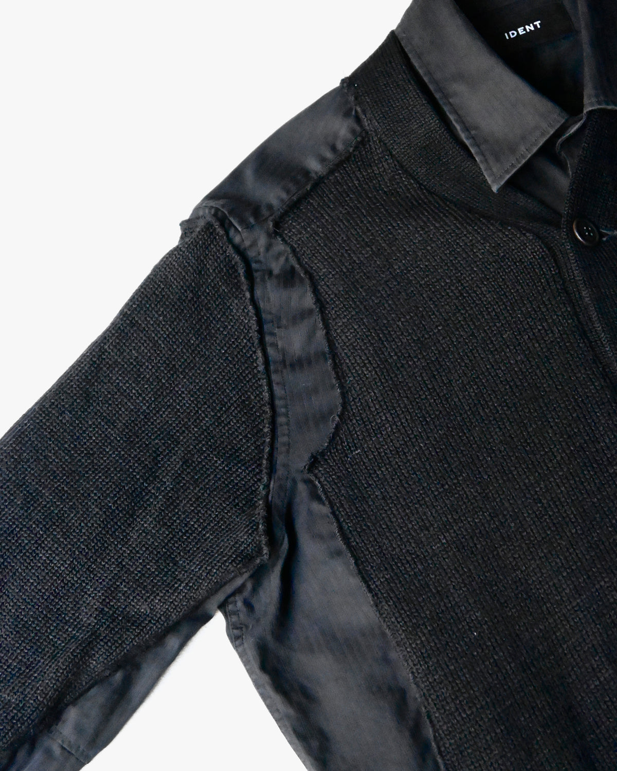 ID26-047-F / fake layered vintage cardigan 【B】