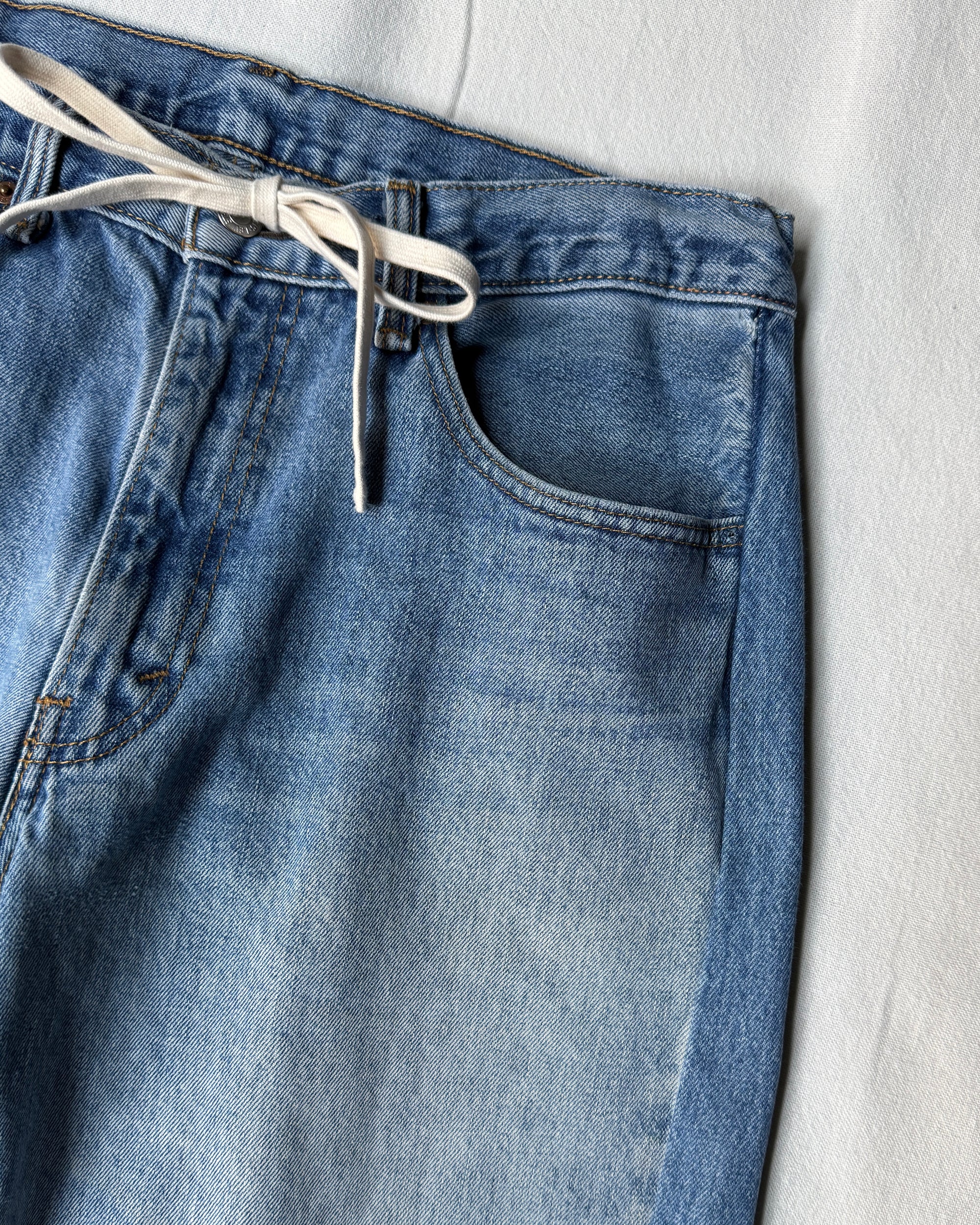 ID25-005-01-F / wide leg easy denim【E】