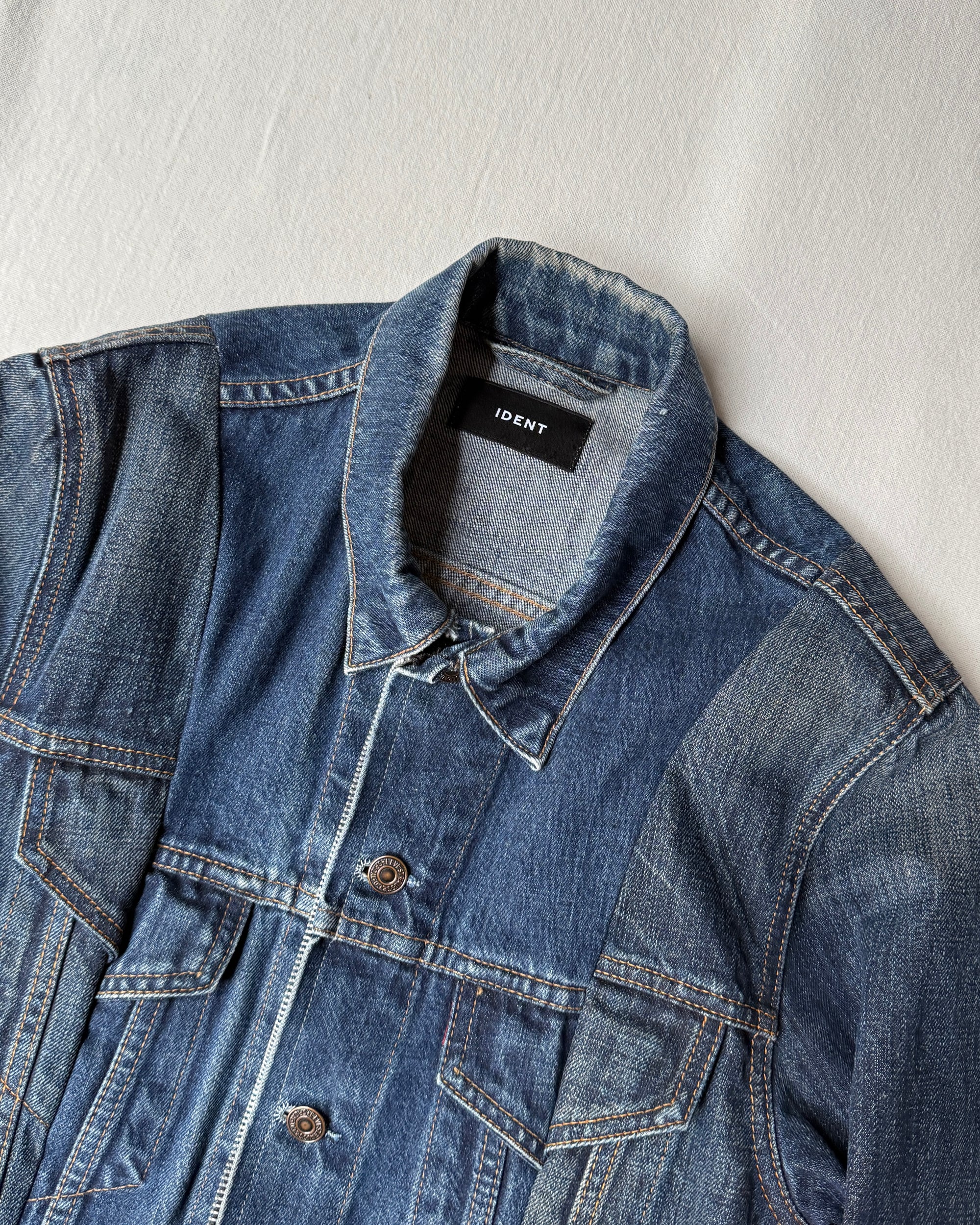 ID25-008 / zip denim jacket【A】