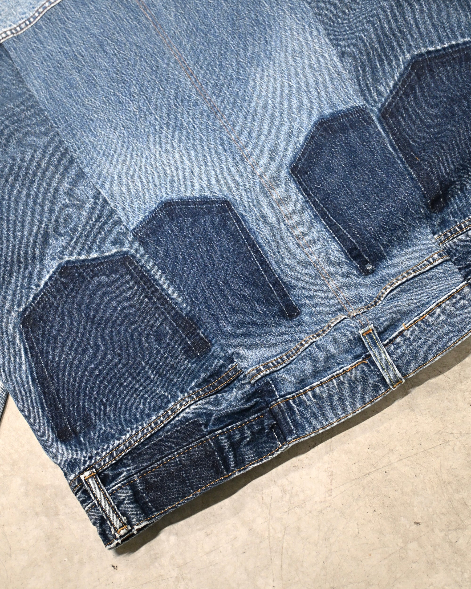 ID26-050-F / upside down denim jacket【A】