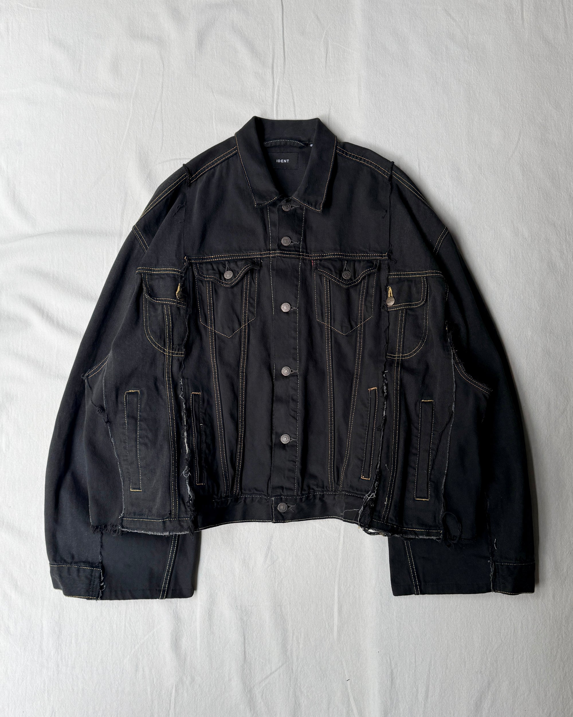ID-006-F / rebuild kimono denim overdye【A】