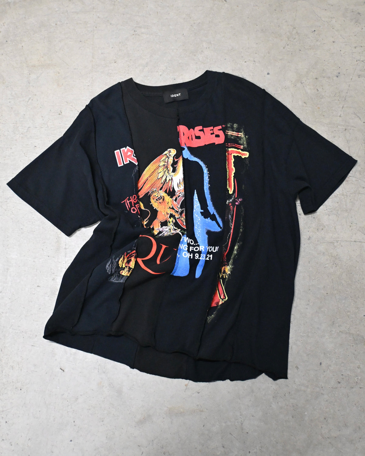 ID26-016-F / rebuild band tee【E】