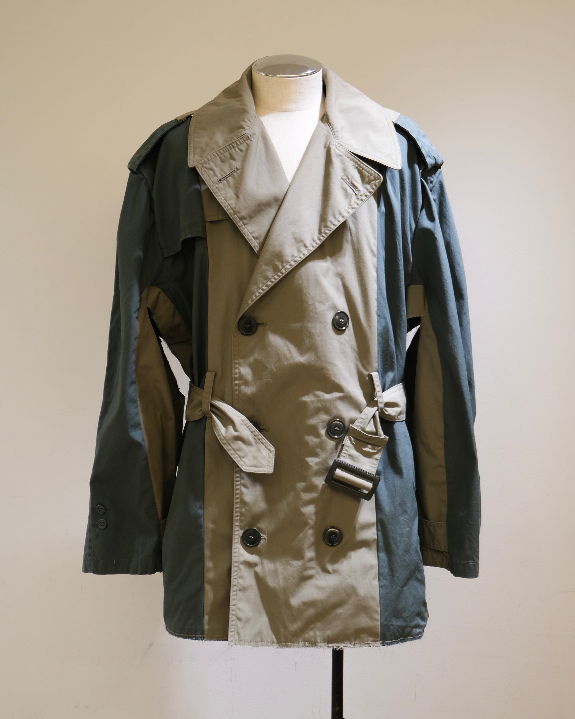 ID26-001-01-F / rebuild trench jacket【A】
