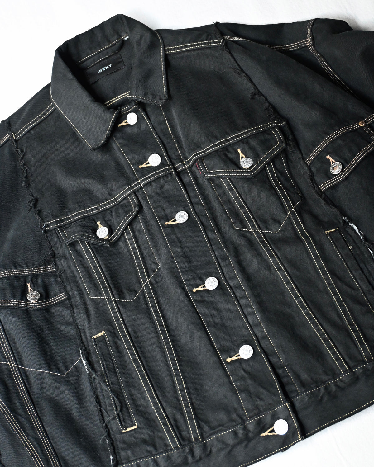 ID-006-07-F / rebuild denim overdyed【A】
