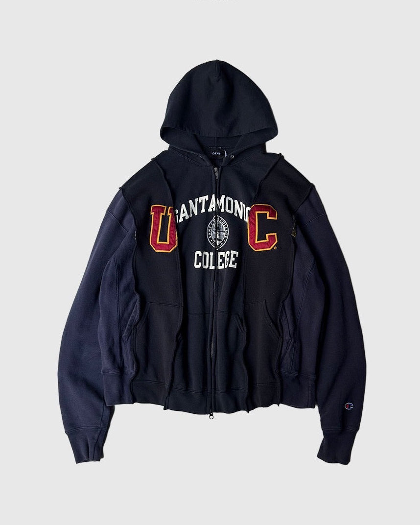 ID25-031-F / rebuild zip hoodie【A】