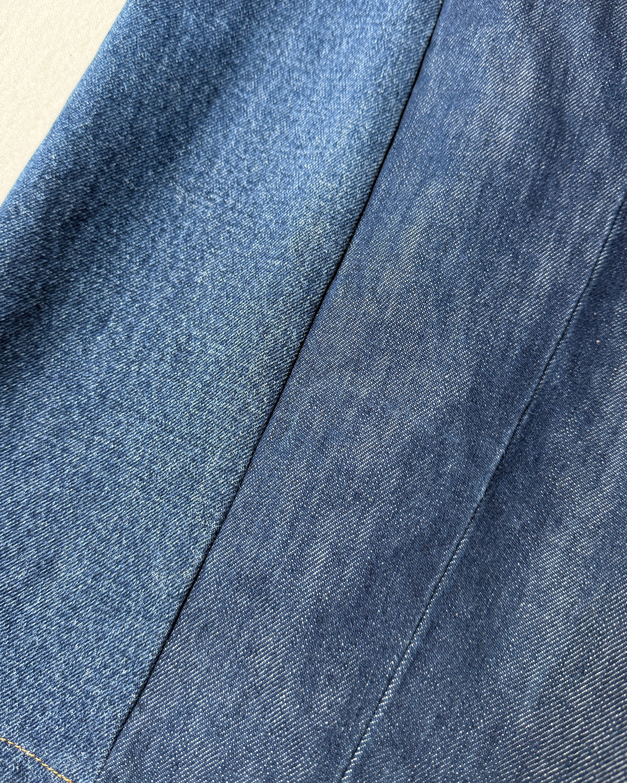 ID25-017 / zip engineered denim【B】