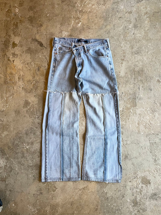 RE-013-04 /  inside out straight denim【I】