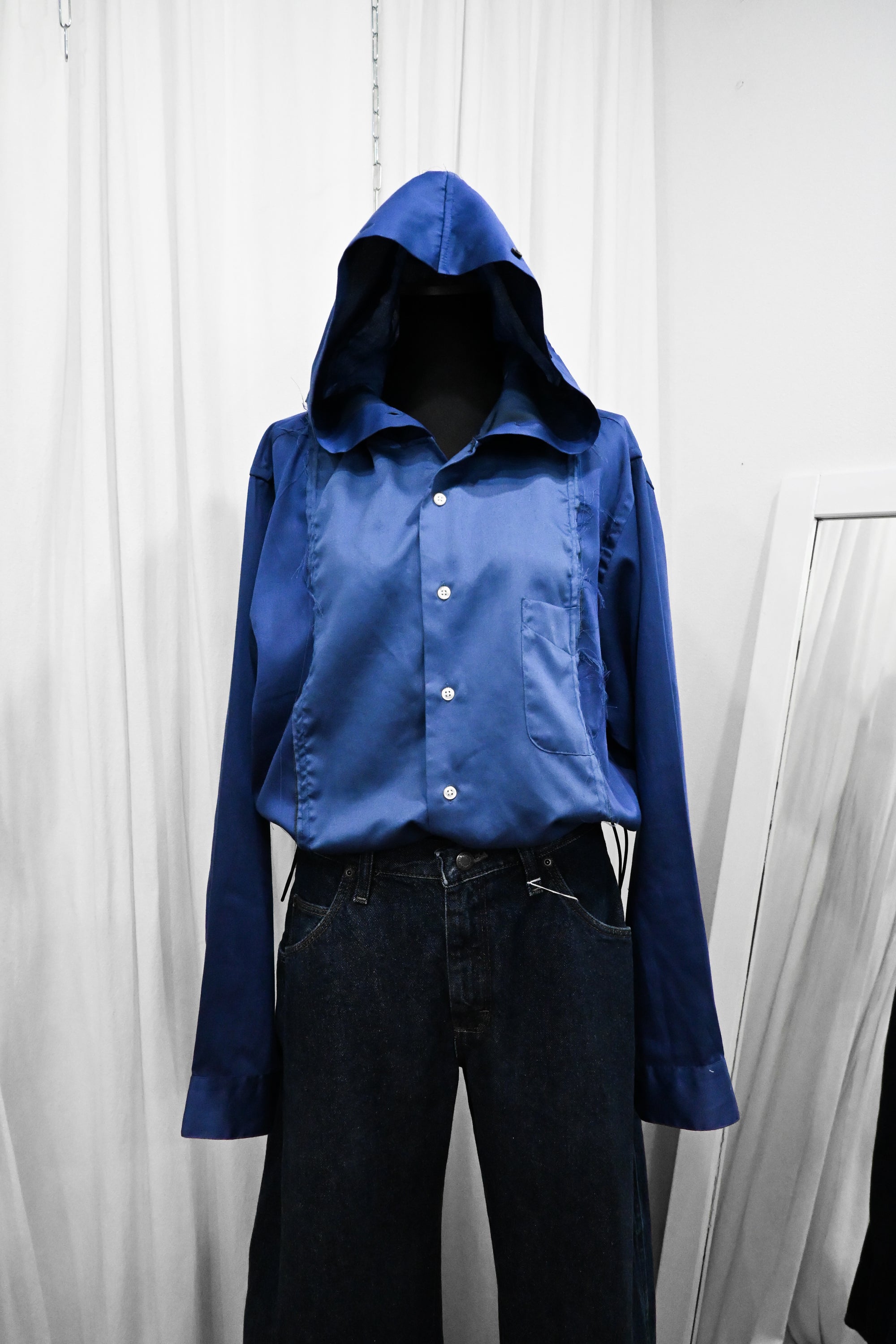 ID26-015-01-F / docking shirt hoodie 【A】