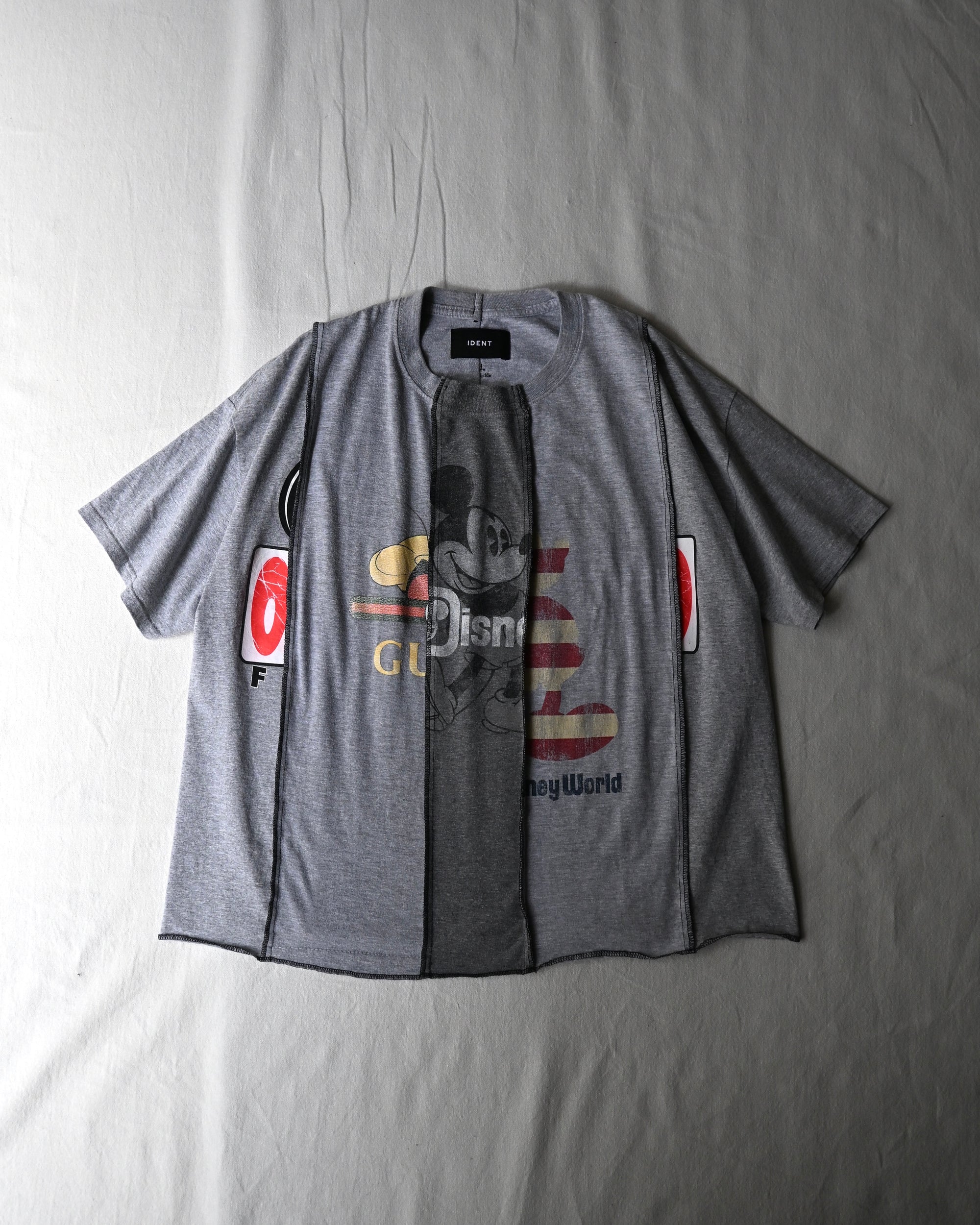 ID26-024-F / rebuild mickey tee 【B】