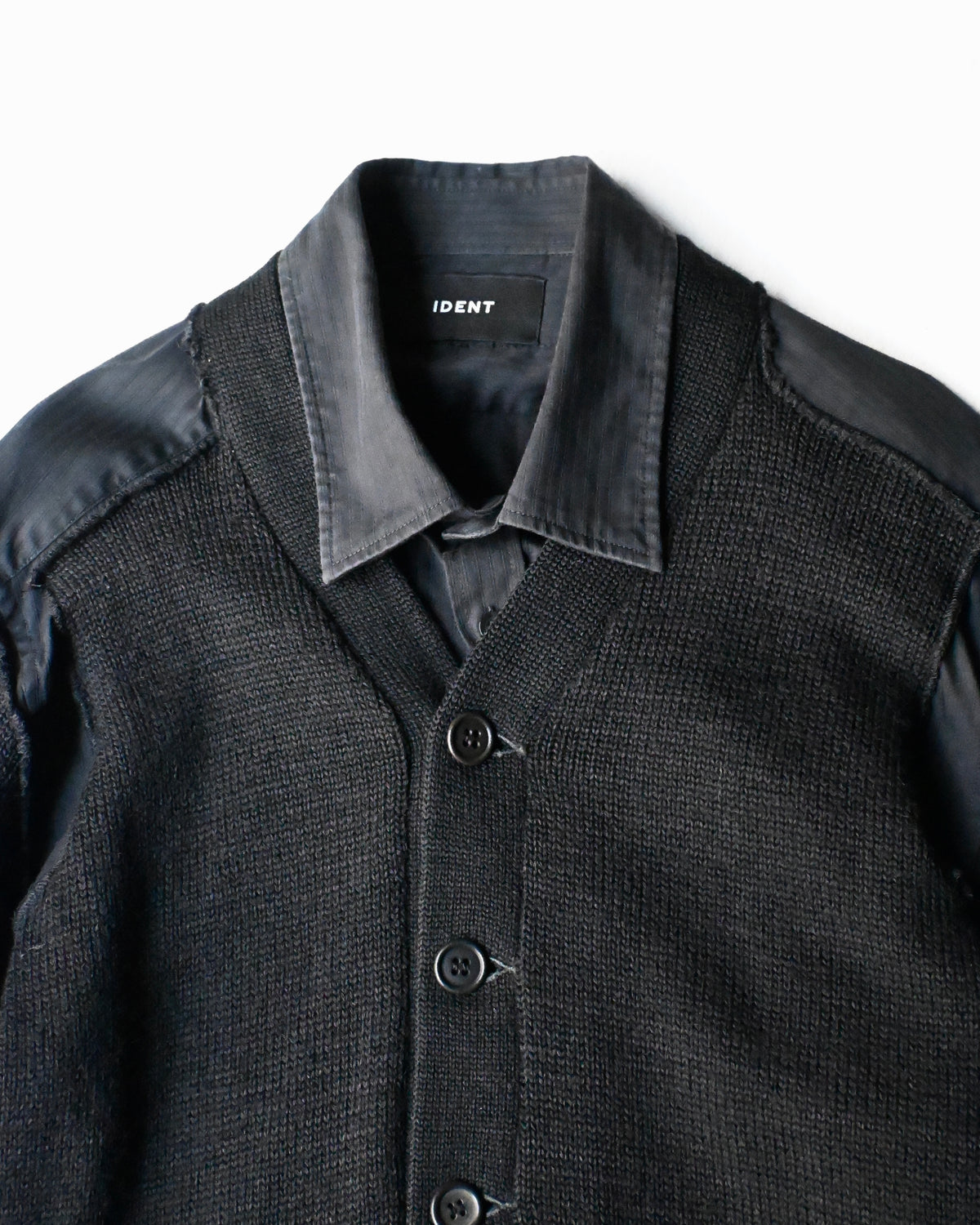 ID26-047-F / fake layered vintage cardigan 【B】