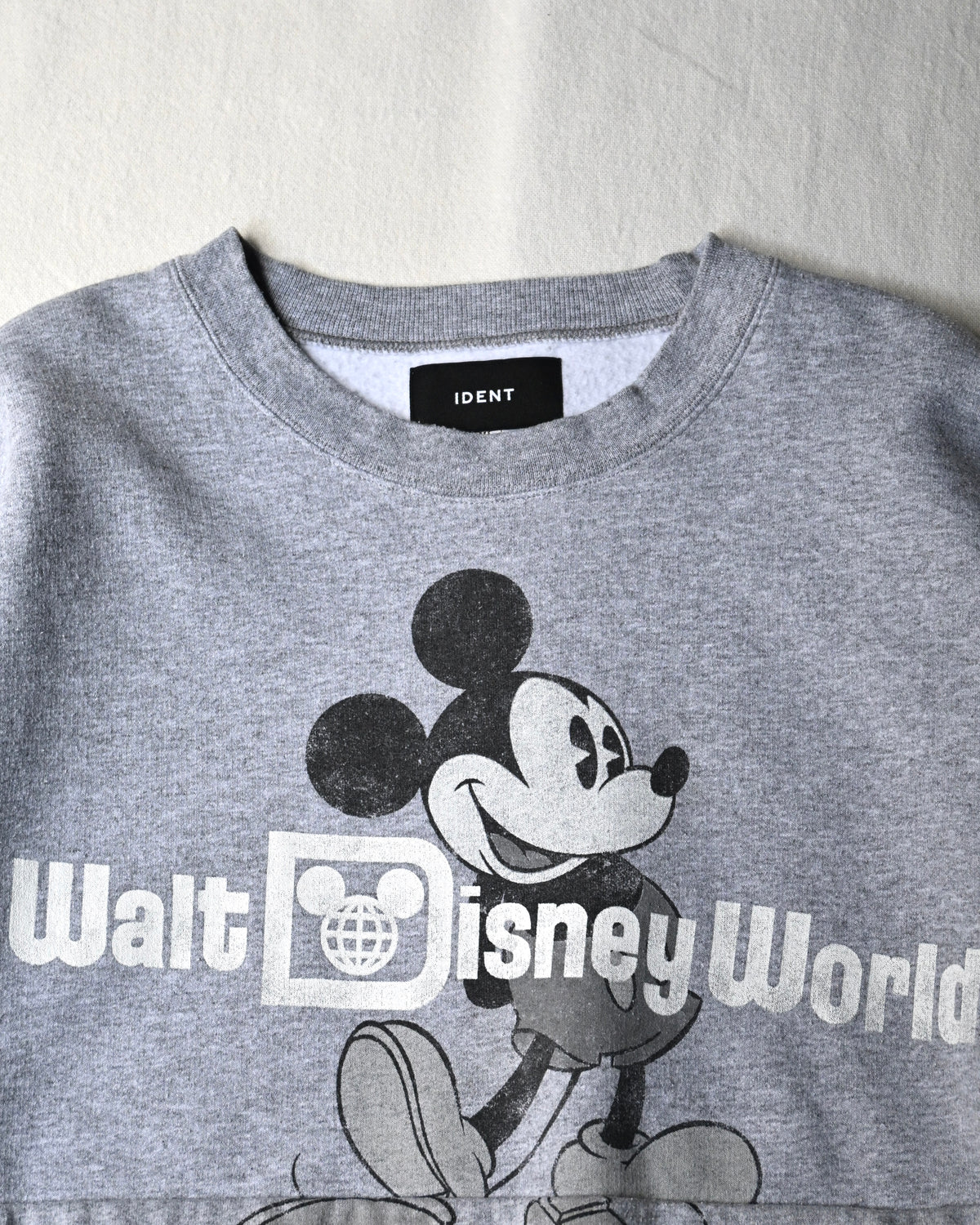 ID26-060-F / mirrored mickey sweat【B】