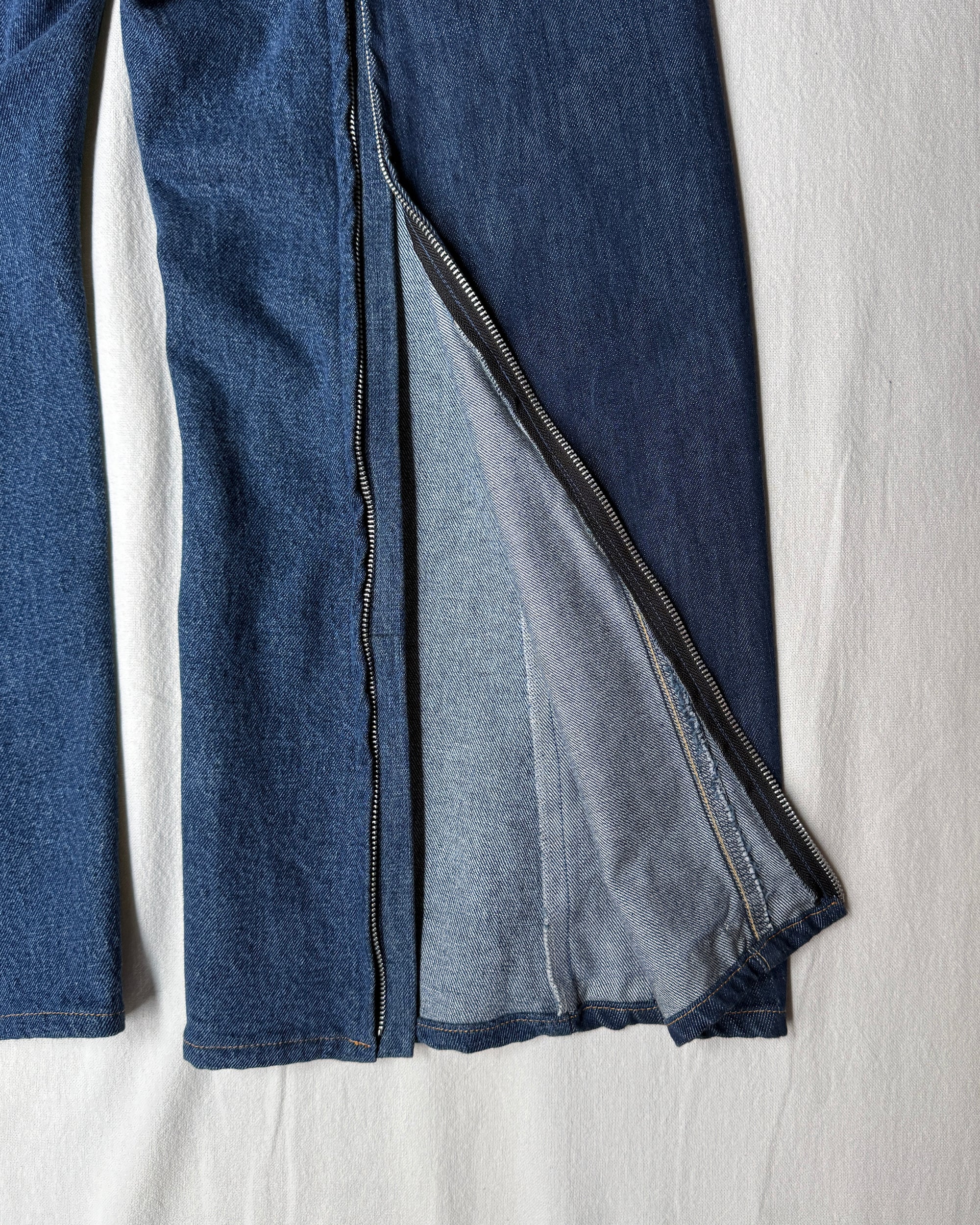 ID25-017 / zip engineered denim【B】