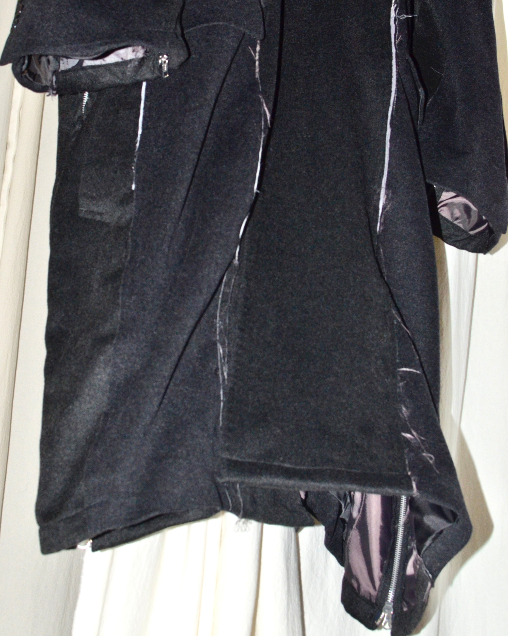 ID25-029-F / rebuild kimono cashmere coat【A】