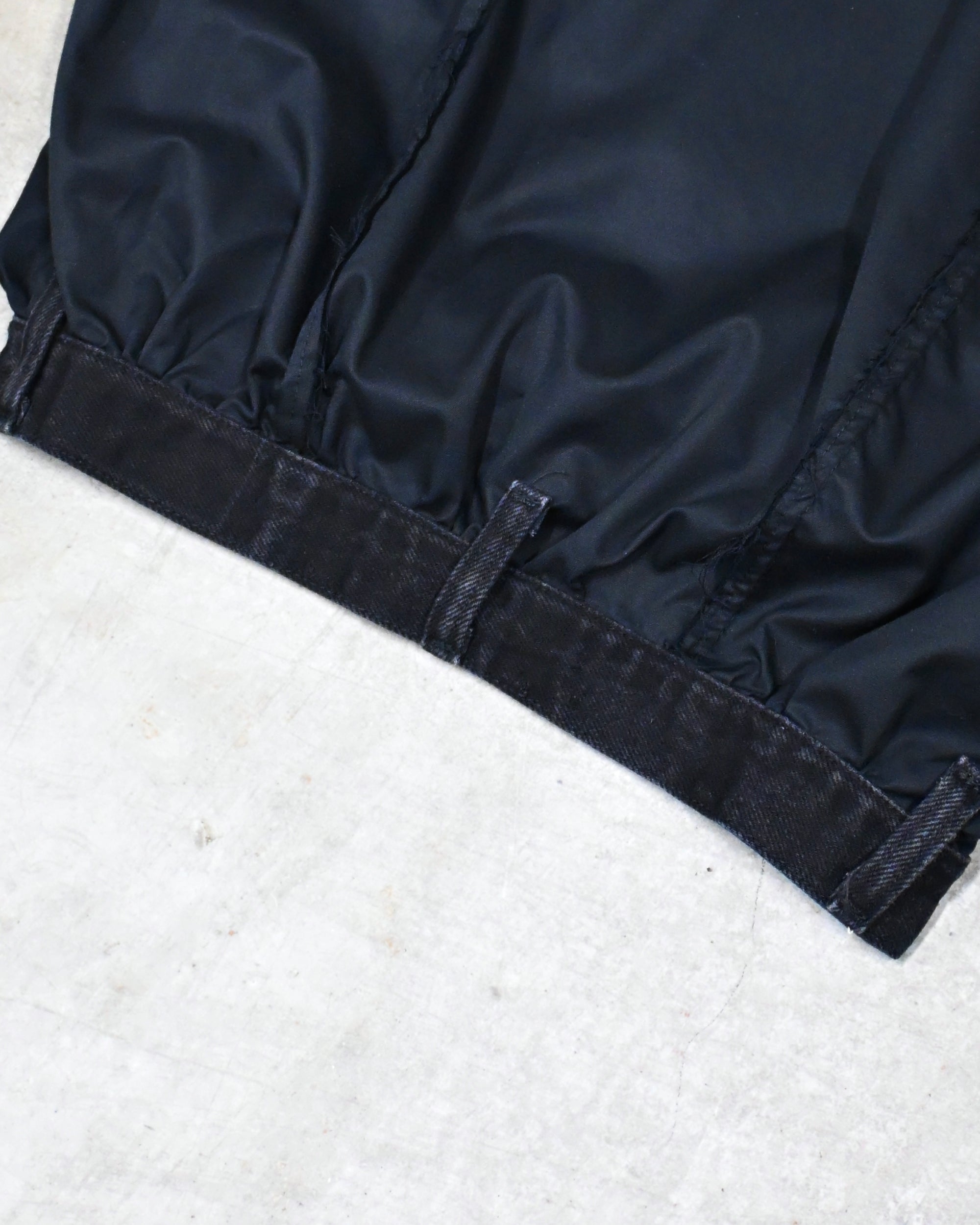 ID26-036-L / denim waist short sleeve shirt【A】