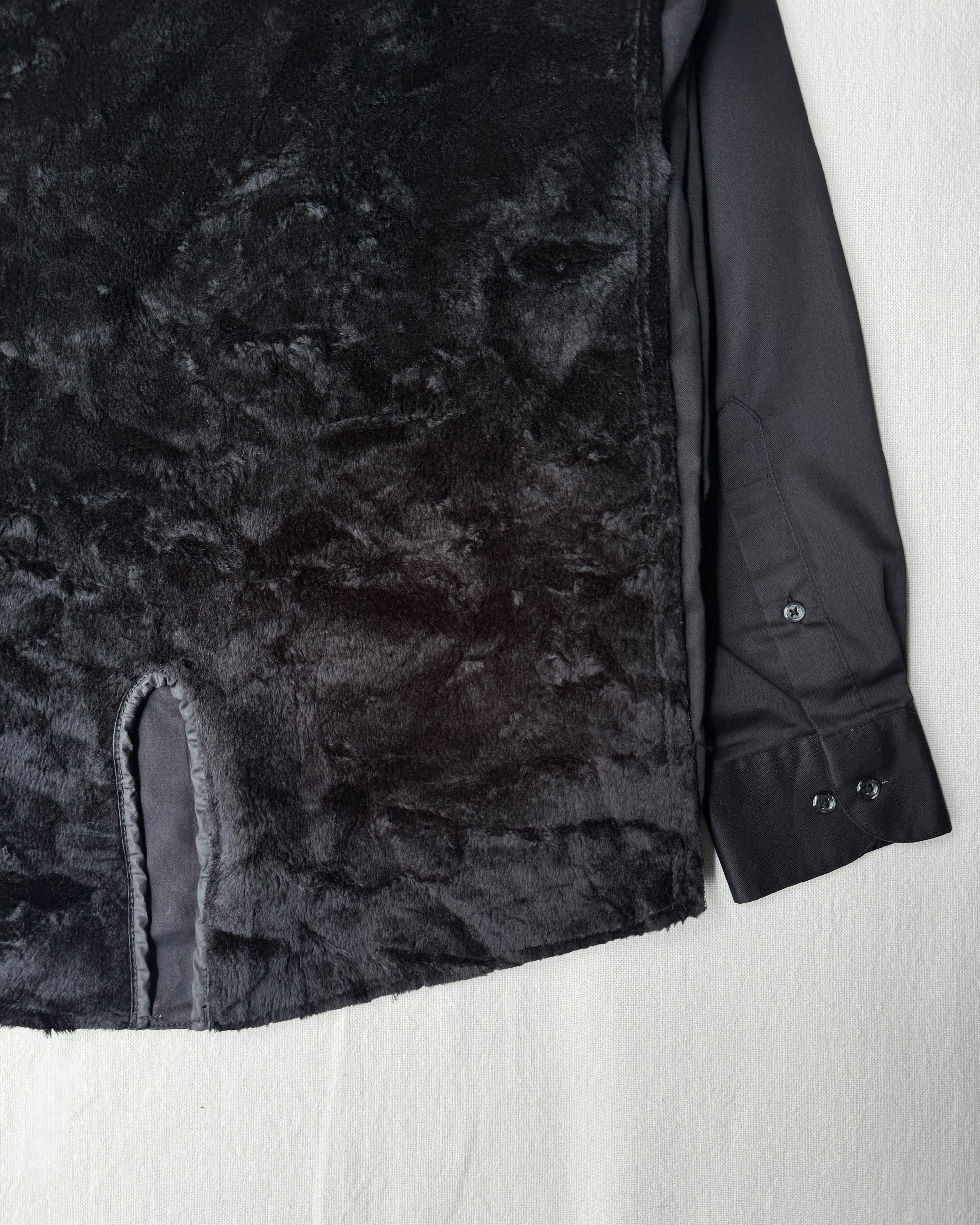 ID25-022-F / liner layered shirt【B】