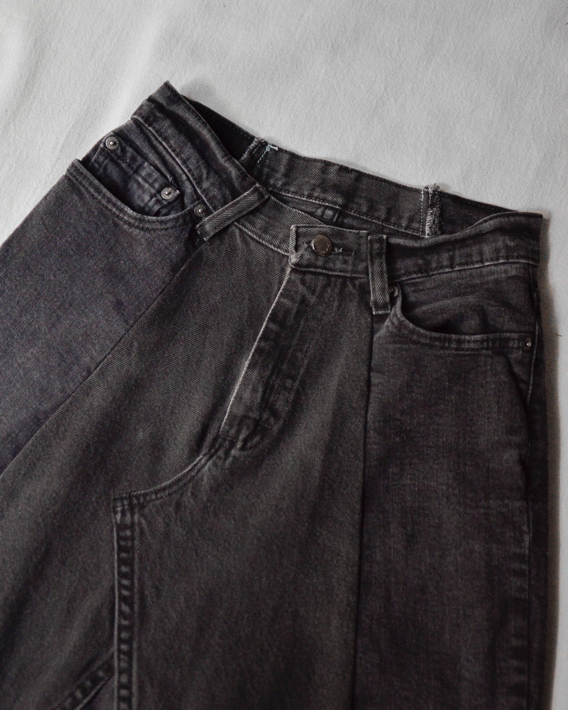 ID25-020 / rebuild denim skirt【A】