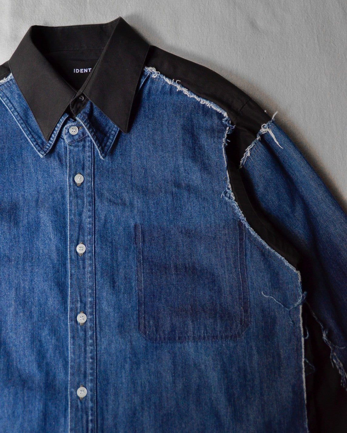 ID25-019 / docking fake layered shirt【A】