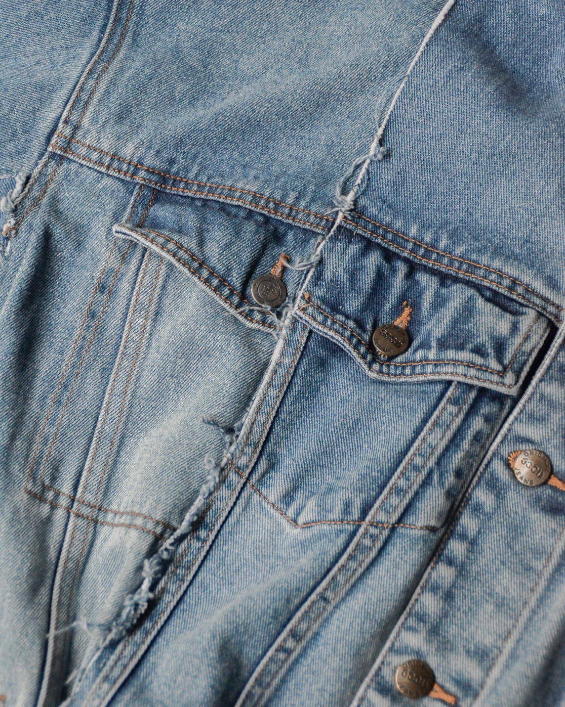 ID-002 / rebuild kimono denim jacket【A】