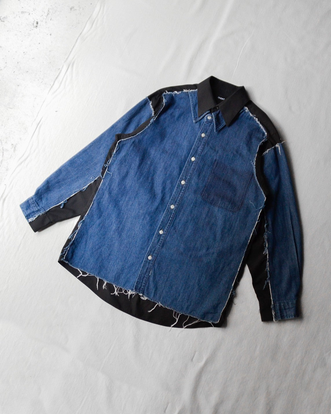 ID25-019 / docking fake layered shirt【A】
