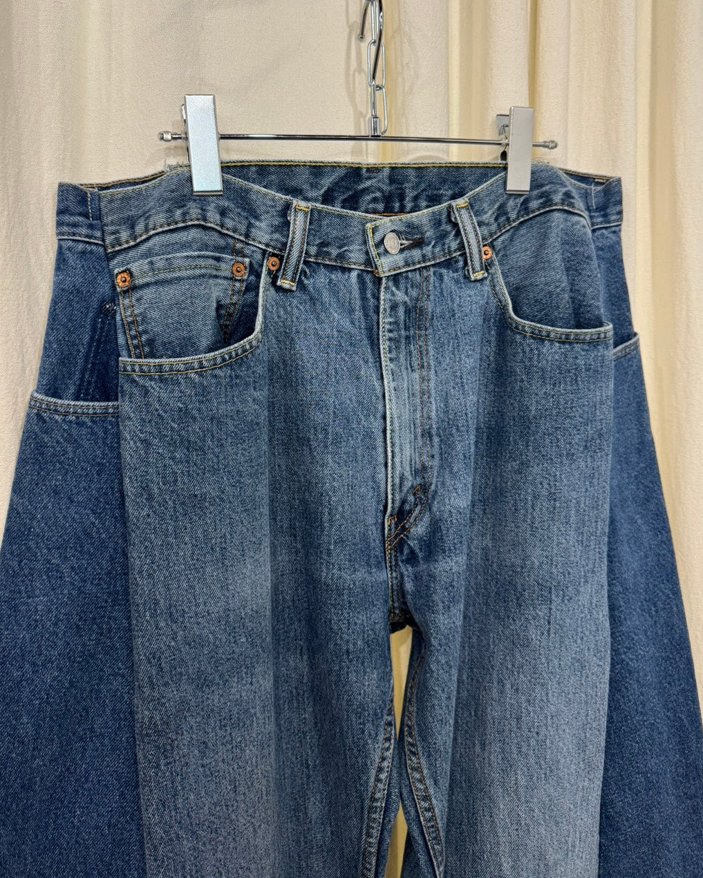 ID-001-05-XL / curve buggy denim【A】