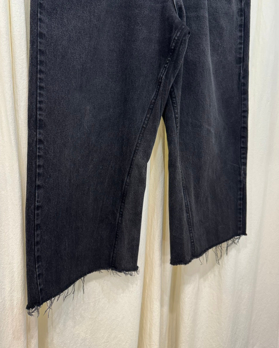 ID26-008-L / wide leg easy denim【D】
