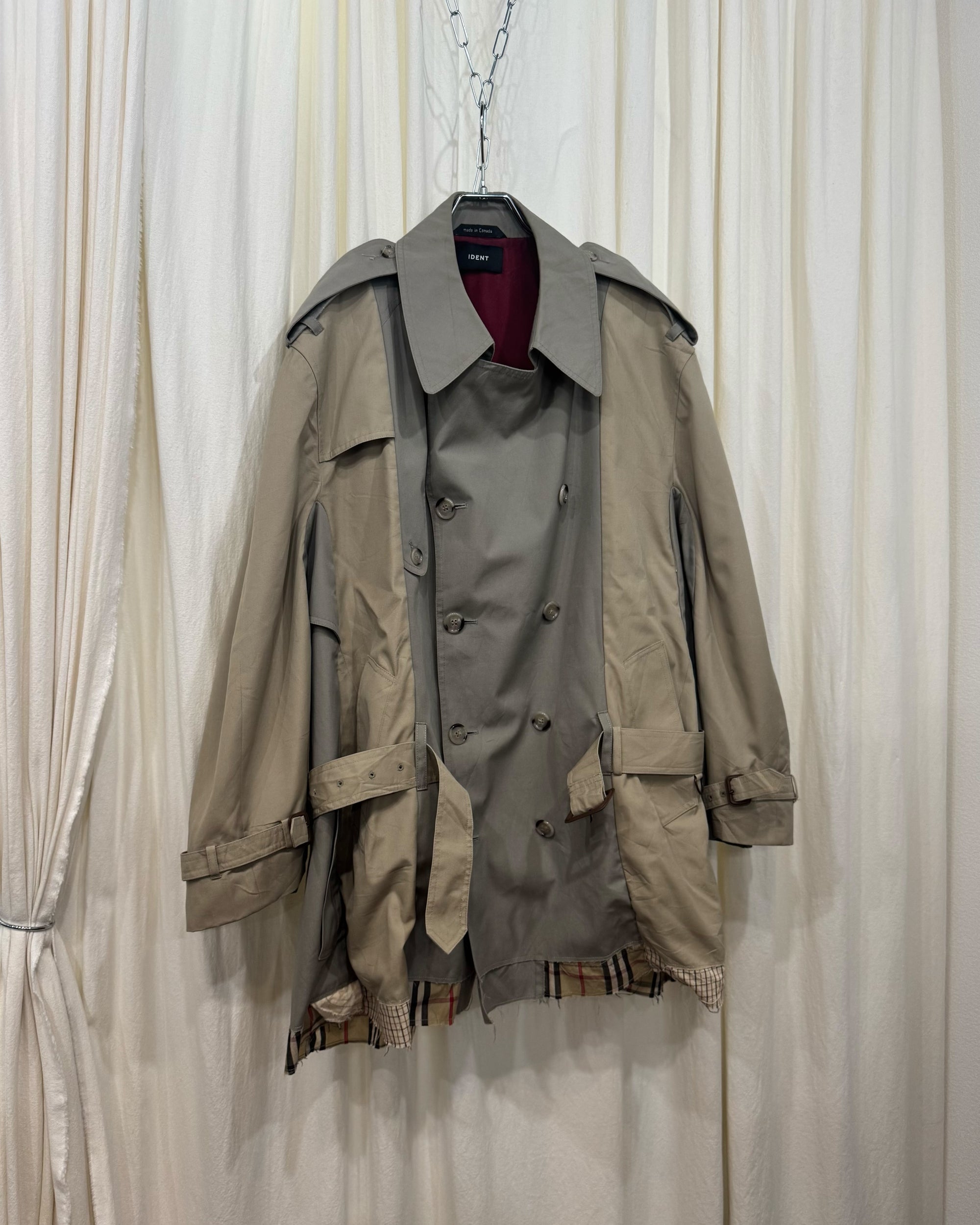 ID26-001-03-F / rebuild trench jacket【A】
