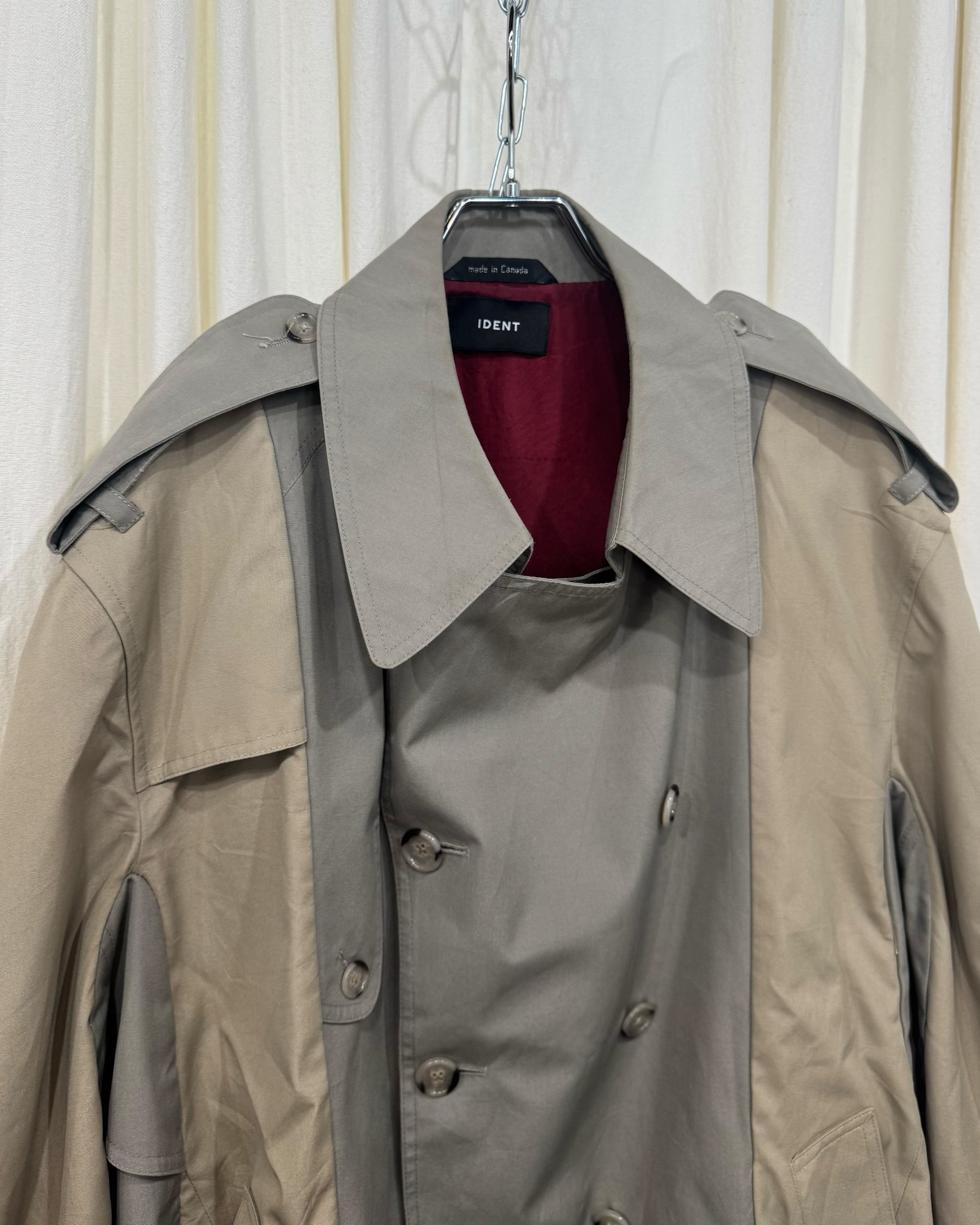 ID26-001-03-F / rebuild trench jacket【A】