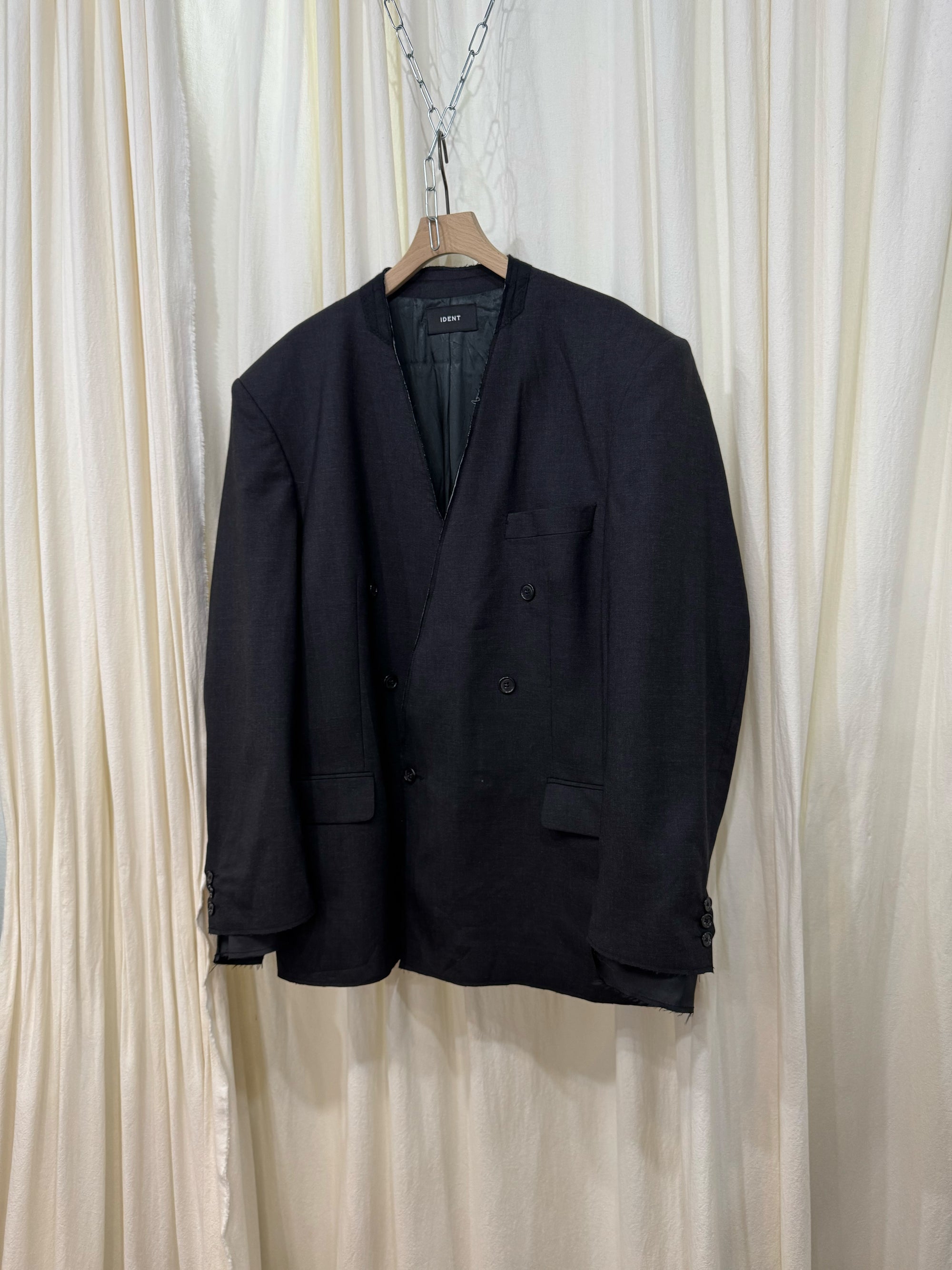 ID-007-03-F / cutoff tailored jacket【A】