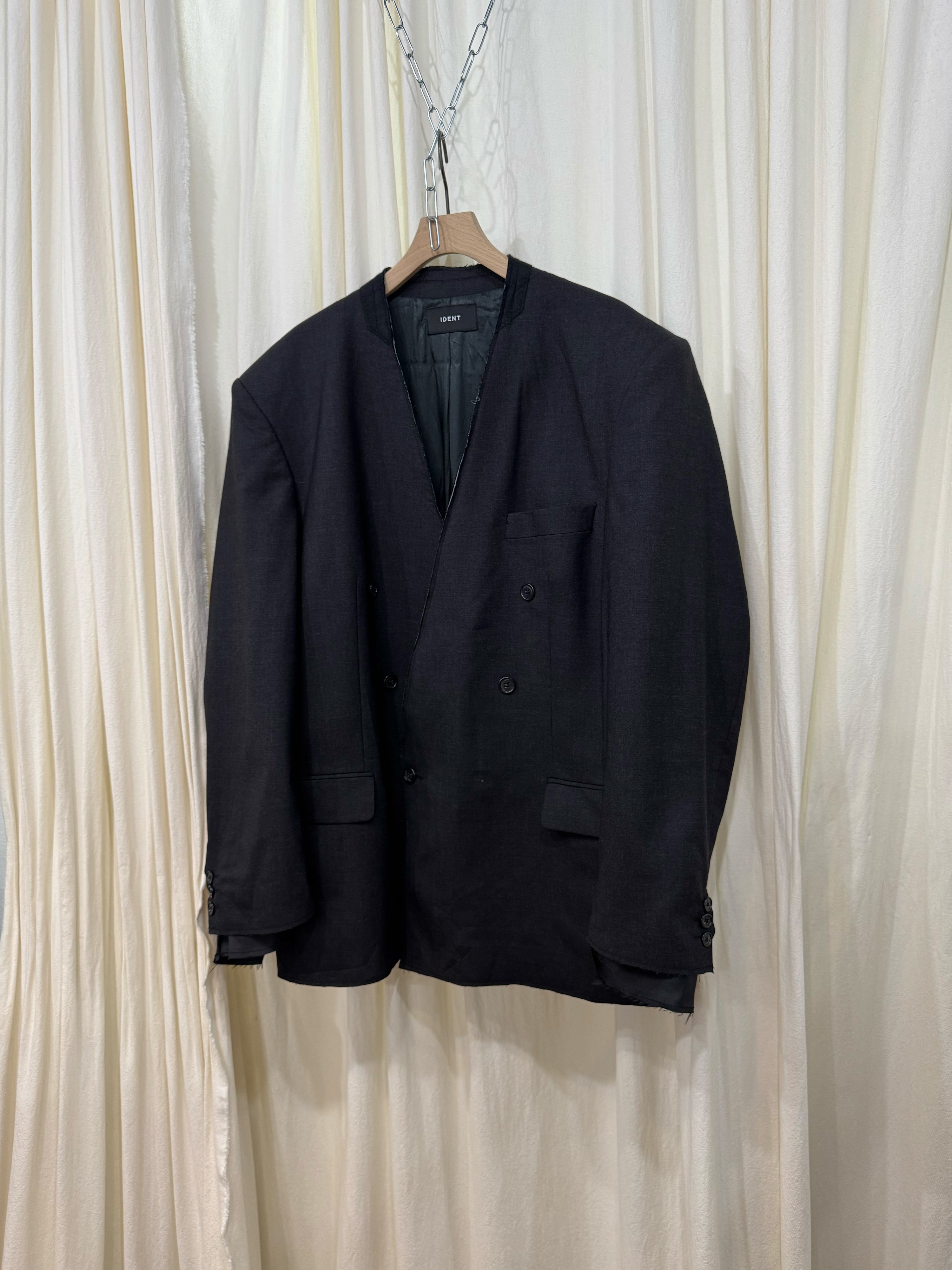 ID-007-03-F / cutoff tailored jacket【A】