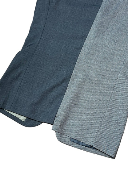 RE-015/hand stitch asymmetry vest【C】