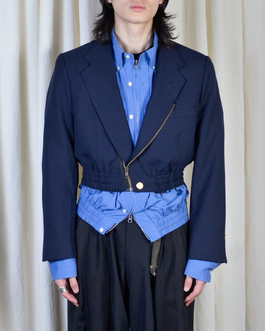 WL-016 / tailored short blouson 【B】