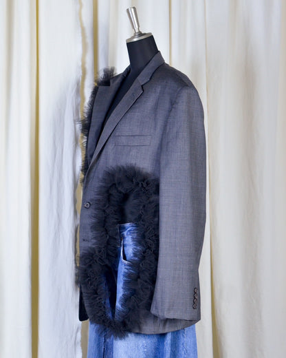 RE-003-01 / cutting frill jacket 【B】