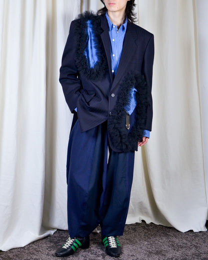 RE-003-01 / cutting frill jacket 【A】
