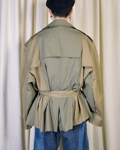 RE-037 / rebuild trench jacket 【A】