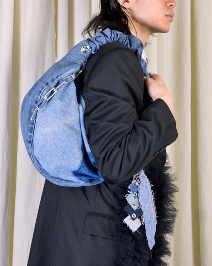 RE-026-03 / rebuild moon mini bag with kye ring 【A】