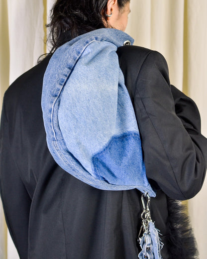 RE-026-03 / rebuild moon mini bag with kye ring 【A】